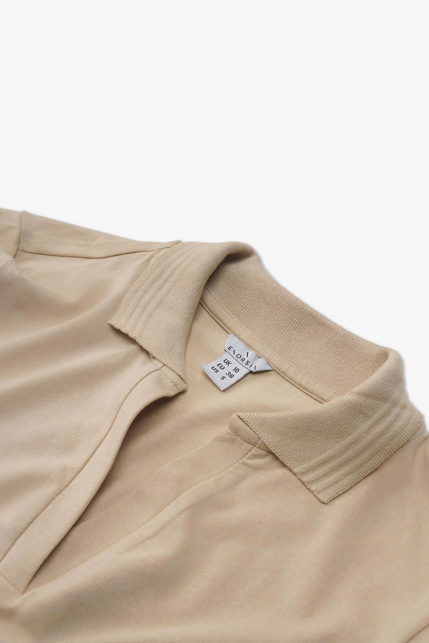 V-Neck Polo Shirt