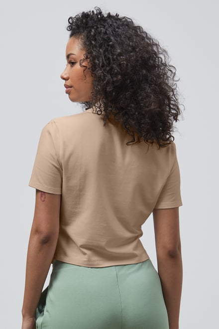 V-Neck Polo Shirt