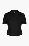 V-Neck Polo Shirt