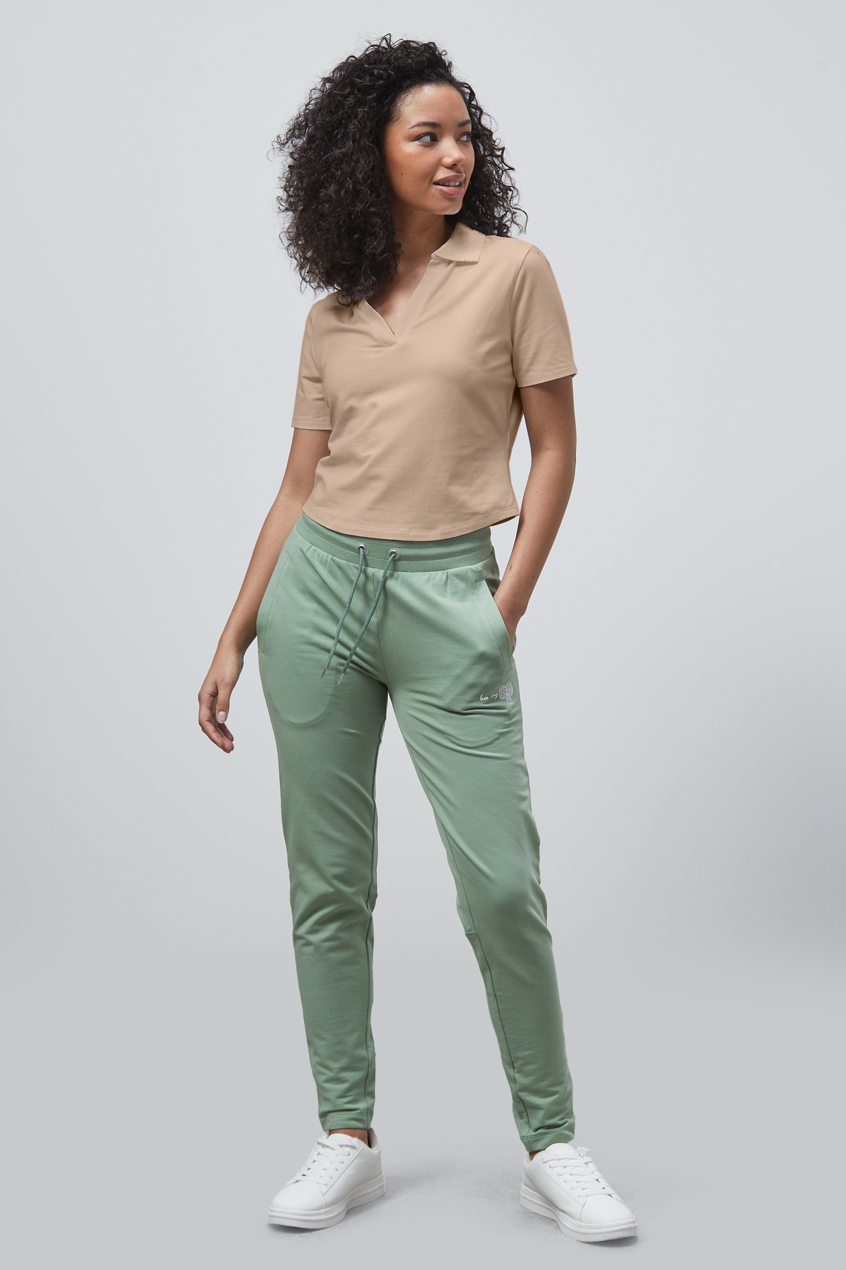 V-Neck Polo Shirt