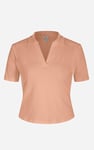 V-Neck Polo Shirt