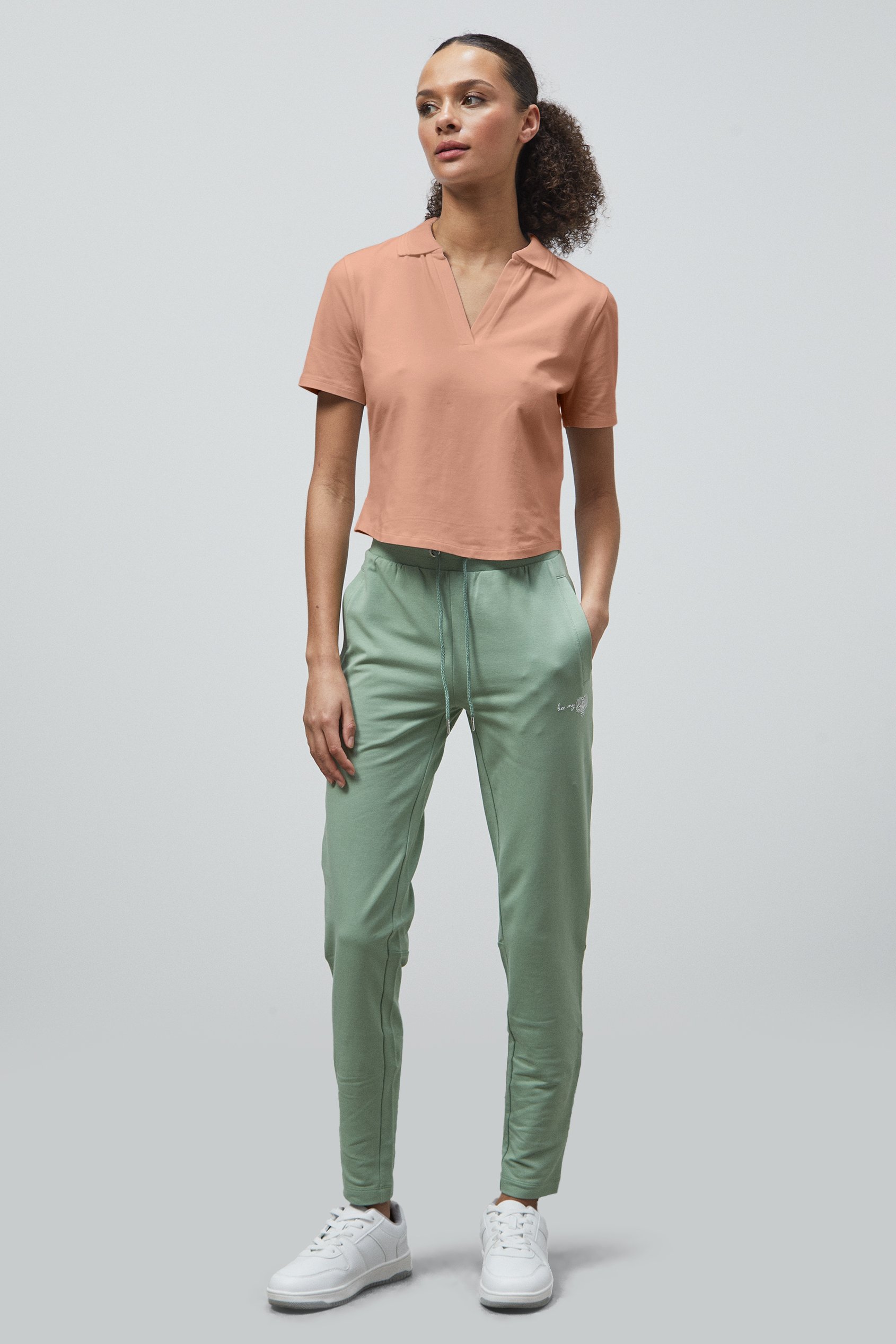 V-Neck Polo Shirt