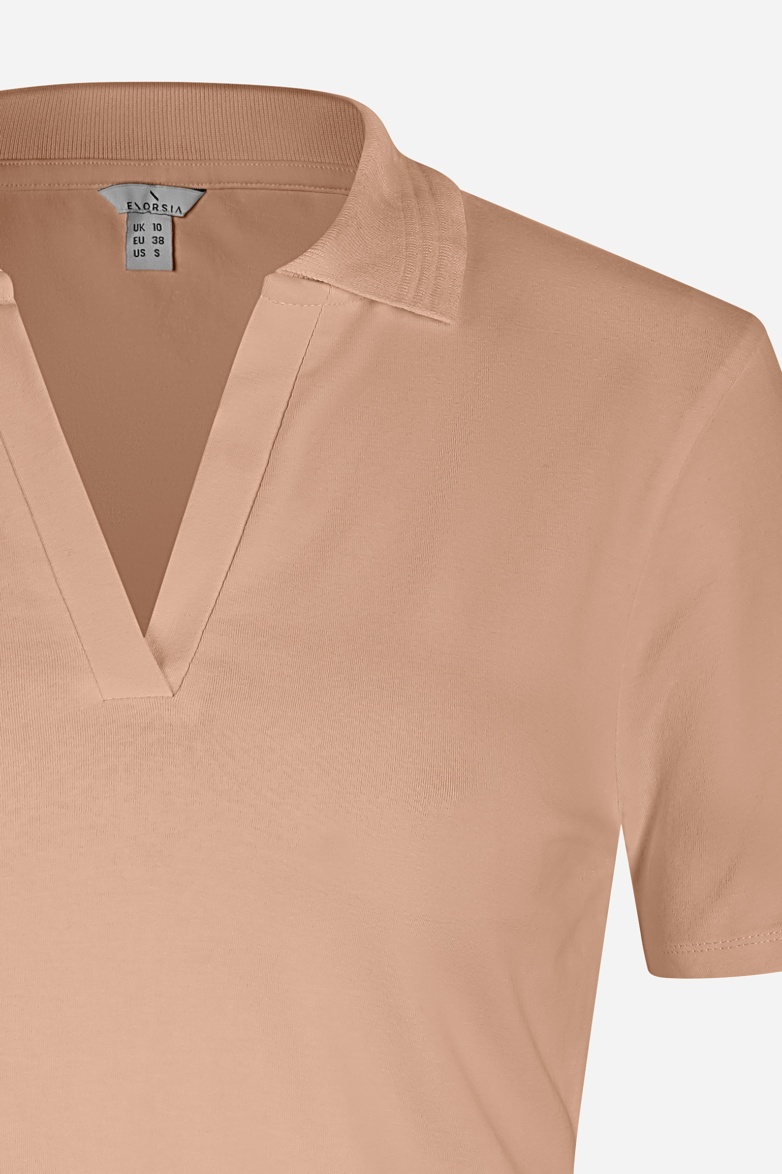 V-Neck Polo Shirt