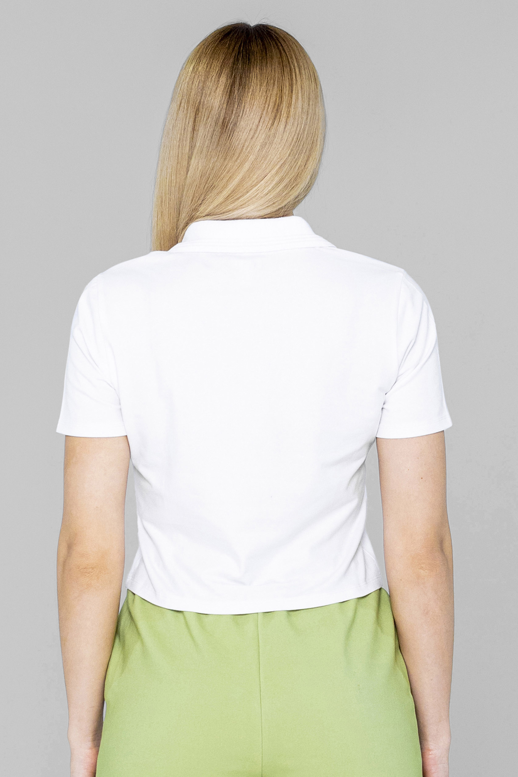 V-Neck Polo Shirt