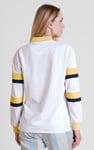 Women's Rugby Polo With Contrast Stripes