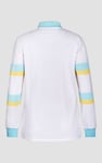 Women's Rugby Polo With Contrast Stripes