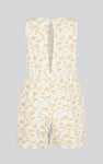 Sleeveless All Over Print Playsuit