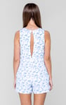 Sleeveless All Over Print Playsuit