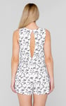 Sleeveless All Over Print Playsuit