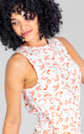 Sleeveless All Over Print Playsuit