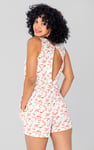 Sleeveless All Over Print Playsuit