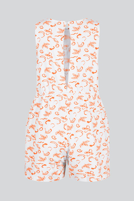 Sleeveless All Over Print Playsuit