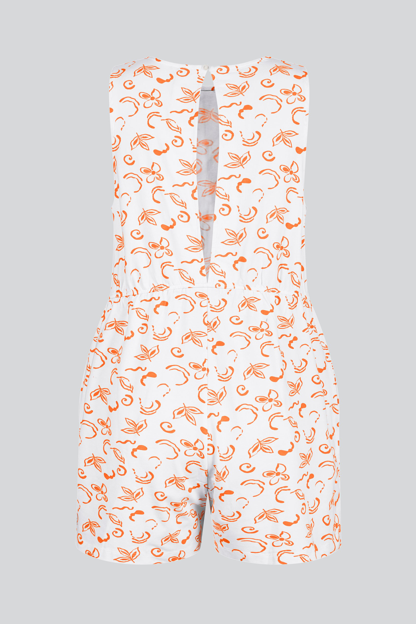 Sleeveless All Over Print Playsuit