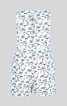 Sleeveless All Over Print Playsuit