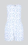 Sleeveless All Over Print Playsuit