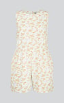 Sleeveless All Over Print Playsuit
