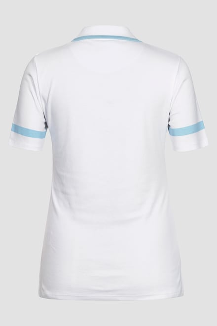 Cornelia stripe  Short Sleeve Polo Shirt