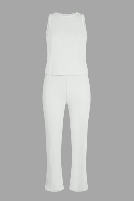 Comfortable Ribbed Lounge Set
