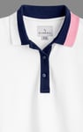 Twin Tipped Collar Cropped Polo Shirt