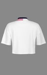 Twin Tipped Collar Cropped Polo Shirt