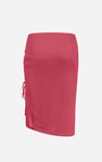 Ruched Drawstring Top & Skirt Set