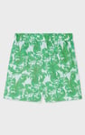 Printed Woven Shirt & Shorts Set