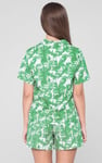 Printed Woven Shirt & Shorts Set