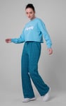 Womens Pleated Wide Leg Trouser