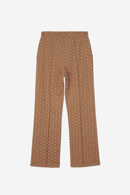 Womens Pleated Wide Leg Trouser