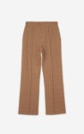 Womens Pleated Wide Leg Trouser