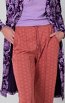 Womens Pleated Wide Leg Trouser