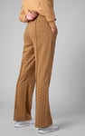 Womens Pleated Wide Leg Trouser