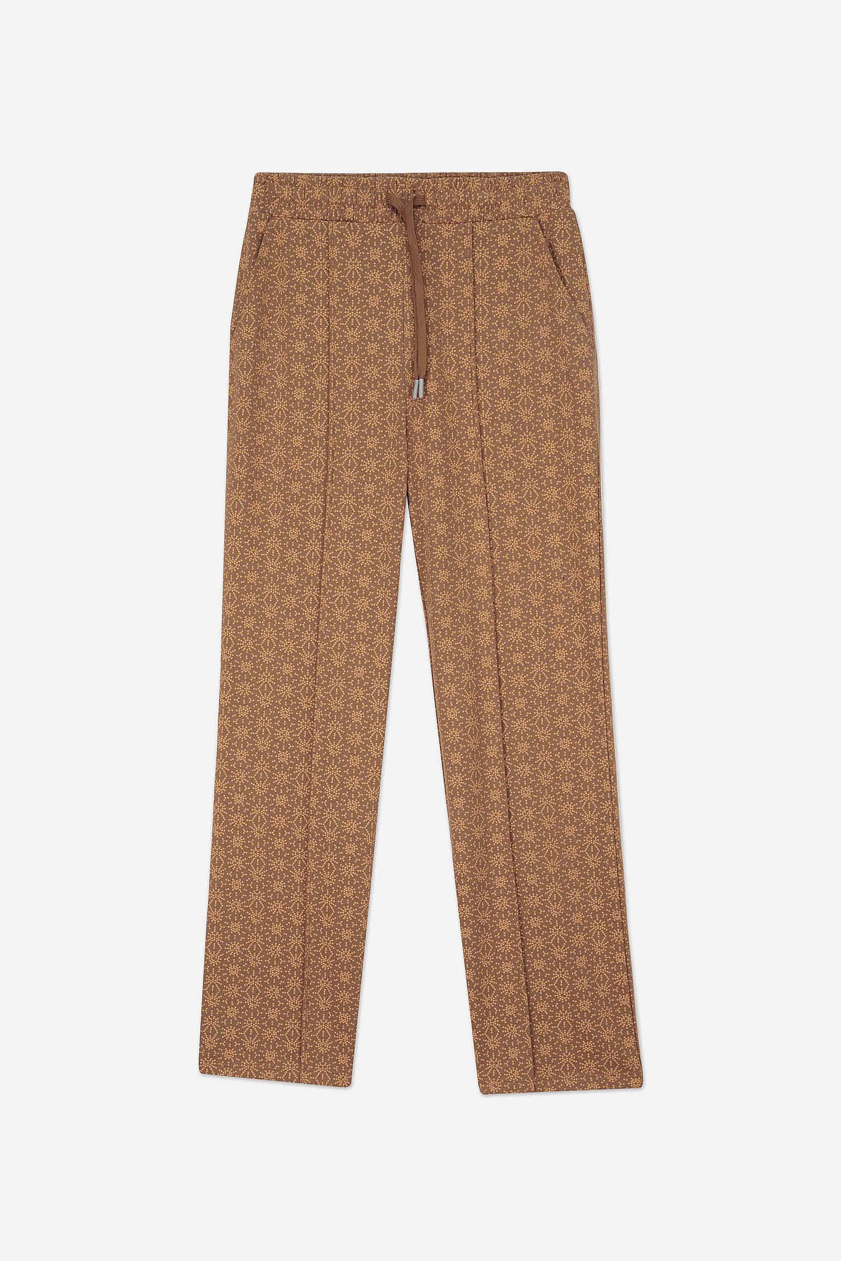 Womens Pleated Wide Leg Trouser