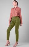 Womens Tapered Leg Trouser