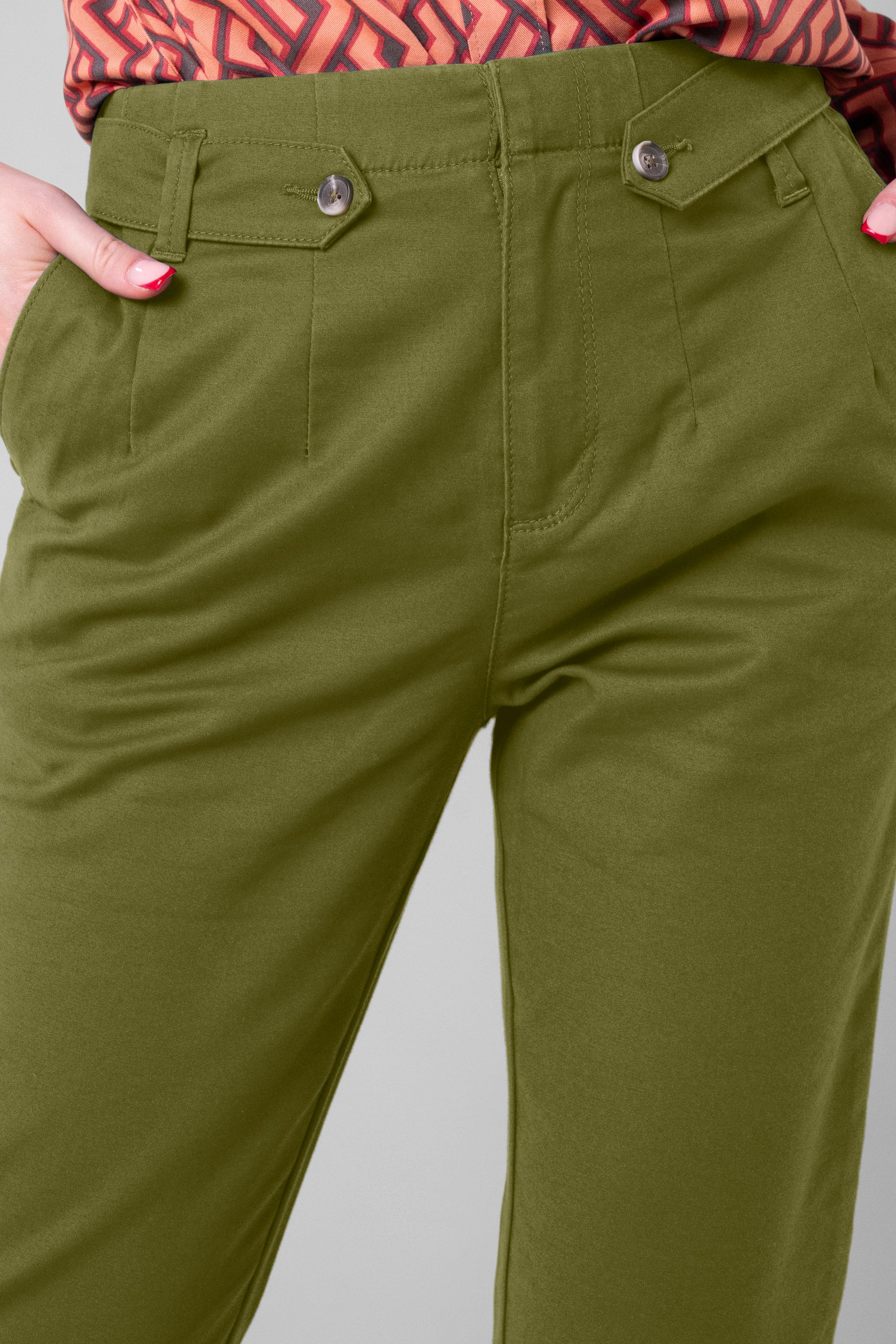 Womens Tapered Leg Trouser
