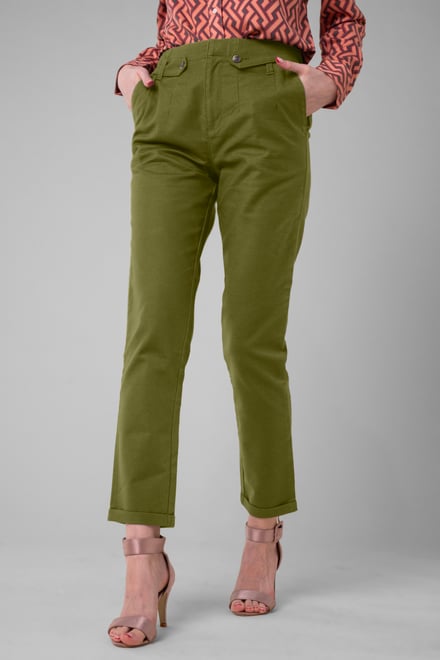Womens Tapered Leg Trouser