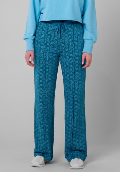 Womens Pleated Wide Leg Trouser