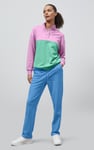 Roll -Up Hem Jersey Trousers