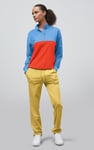Roll -Up Hem Jersey Trousers