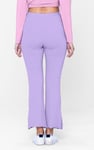 Jersey Ribbed Side slit Leggings