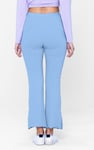 Jersey Ribbed Side slit Leggings