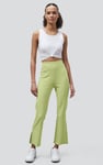Jersey Ribbed Side slit Leggings