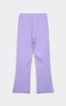 Jersey Ribbed Side slit Leggings