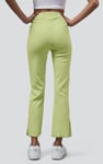 Jersey Ribbed Side slit Leggings