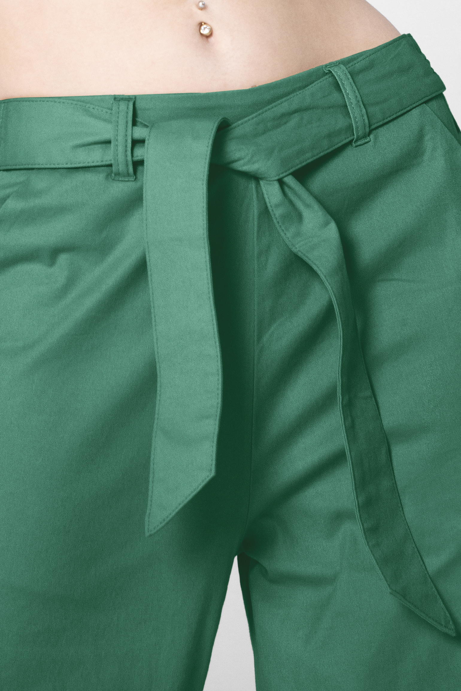 Comfort Stretch Wide Leg Trousers