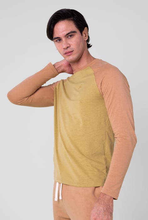 Yellow Classic  Raglan Sleeve T-Shirt