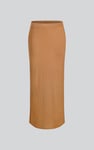 Detailed Stitched Jersey Comfort Fit Skirt