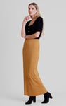 Detailed Stitched Jersey Comfort Fit Skirt