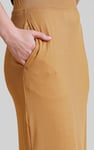 Detailed Stitched Jersey Comfort Fit Skirt