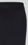 Detailed Stitched Jersey Comfort Fit Skirt